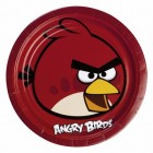 8 TMX. '' ANGRY BIRDS'' ΧΑΡΤΙΝΑ ΠΙΑΤΑ 23 CM.